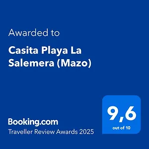  Сasa de vacaciones Casita Playa La Salemera